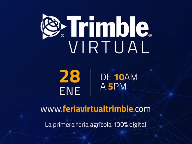 Trimble organiza la primera feria digital dedicada a la agricultura de precisión