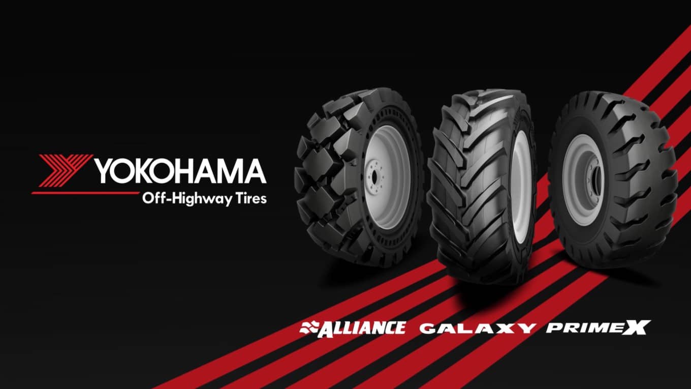 Yokohama OTR y Alliance Tire Group se unen en Yokohama Off-Highway Tires