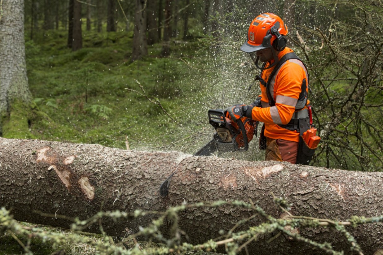 Husqvarna lanzará este año una nueva generación de motosierras para uso profesional