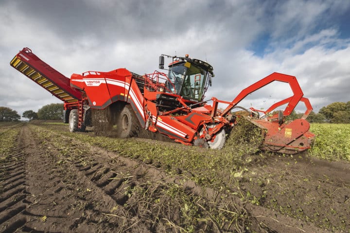 Nuevas opciones para la cosechadora de patatas Ventor 4150 de Grimme