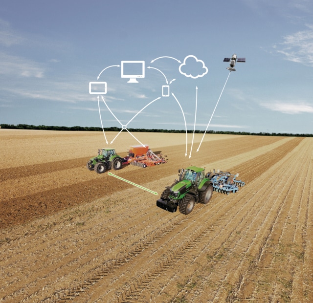 Deutz-Fahr ofrece conectividad en su gama de tractores TTV de alta potencia gratis durante un año
