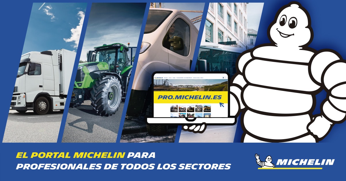 Pro.michelin.es, un nuevo portal para profesionales de todos los sectores