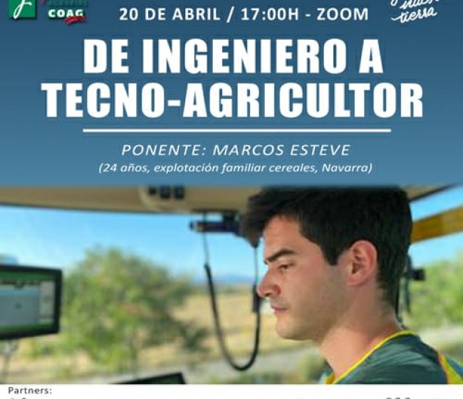 COAG organiza el webinar «De Ingeniero a Tecno-Agricultor»
