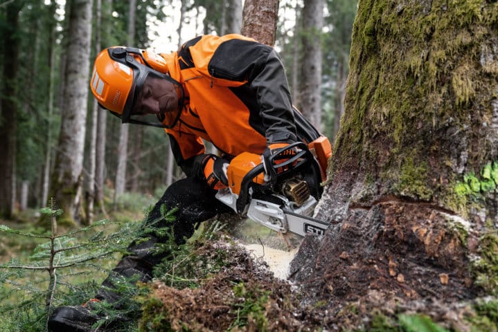 Stihl MS 400, la primera motosierra con pistón de magnesio