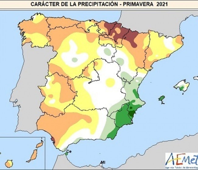 Un verano más seco de lo habitual en el noroeste y más cálido en toda España