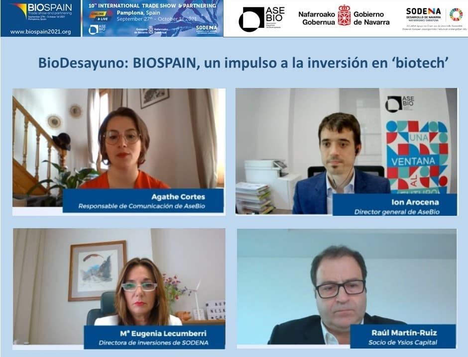 BIOSPAIN 2021: impulso para la inversión en biotecnología en un año decisivo