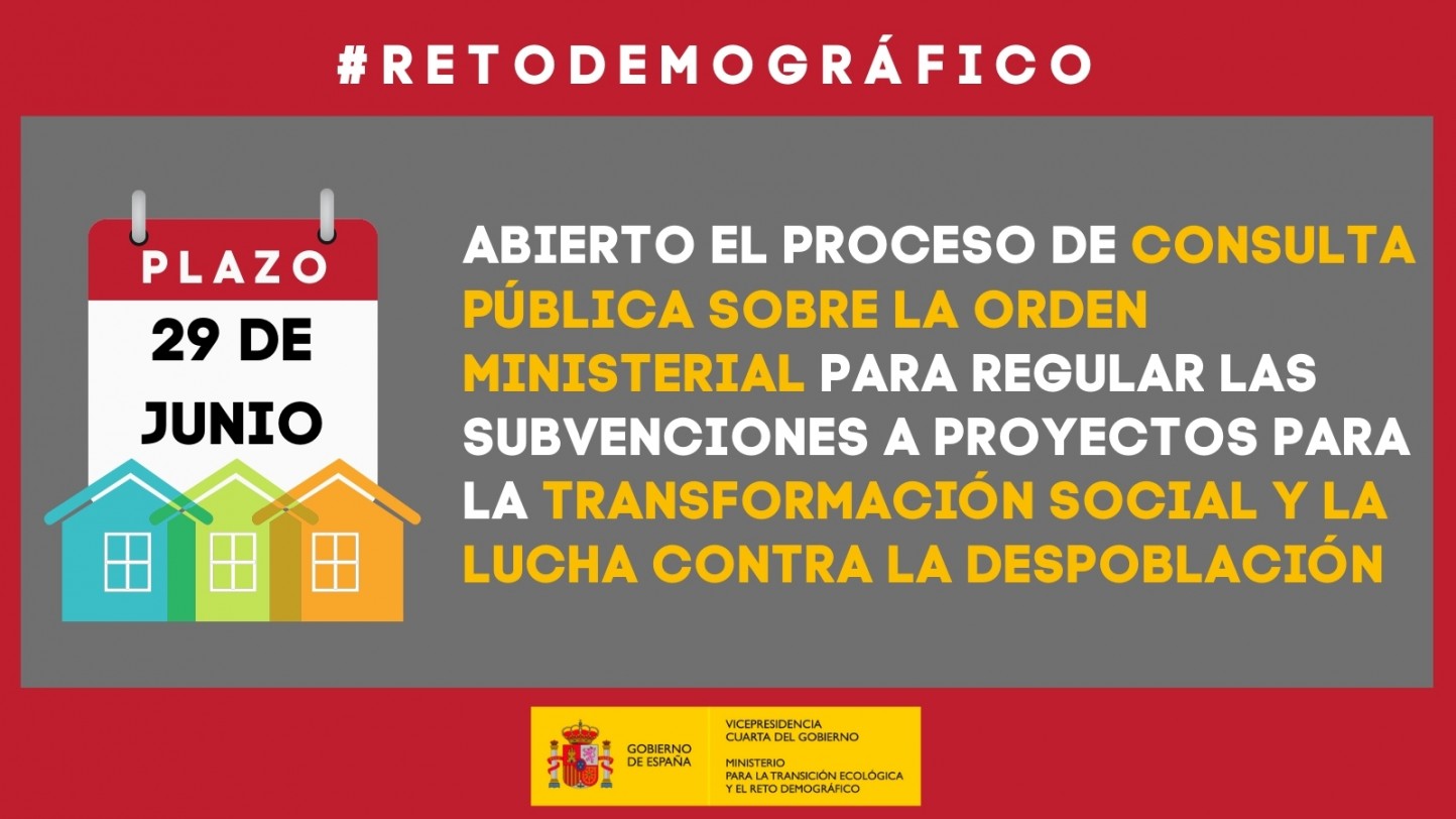 El Miterd prepara ayudas a proyectos innovadores de transformación territorial y lucha contra la despoblación