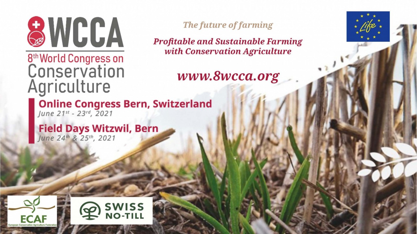 Suiza acoge el 8º Congreso Mundial de Agricultura de Conservación del 21 al 25 de junio