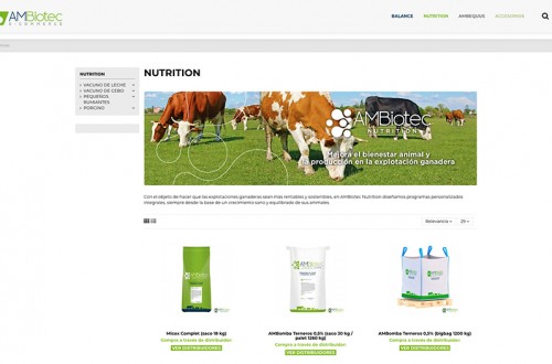Ambiotec lanza el primer e-commerce en España de complementos nutricionales naturales