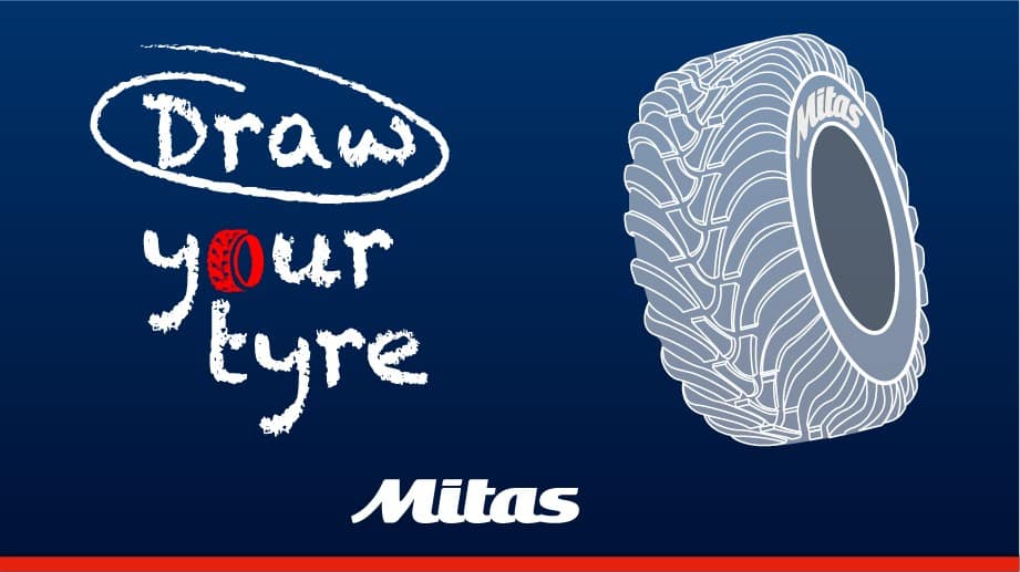 Mitas lanza el desafío «Draw Your Tyre»