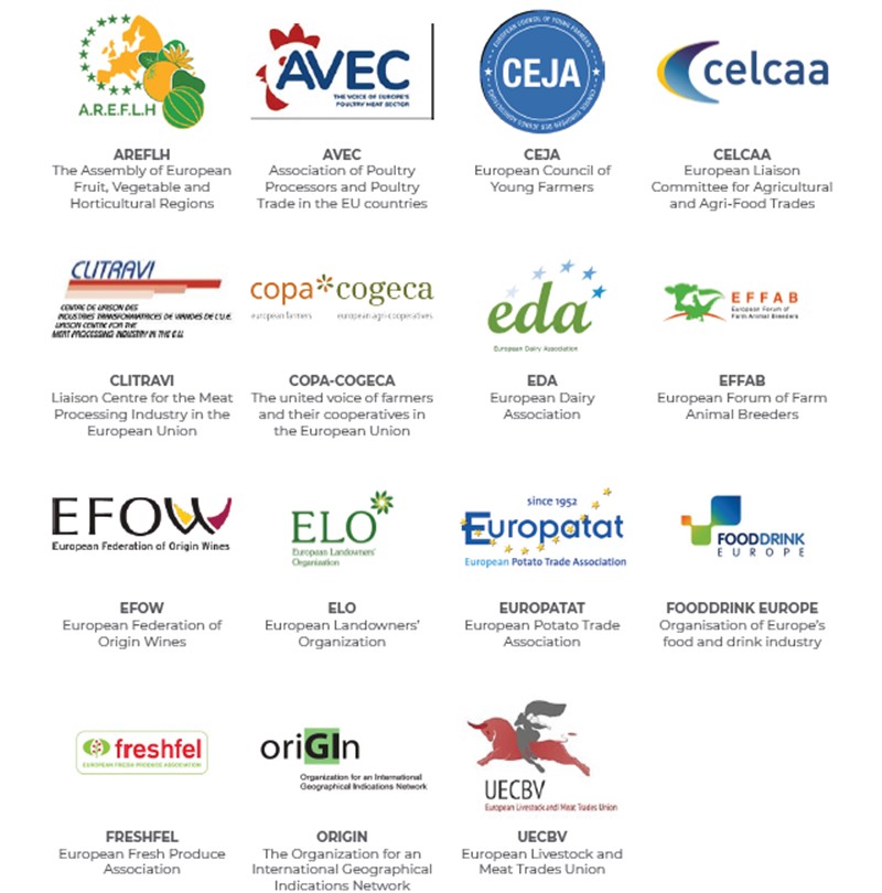 Revisión de la política de promoción agroalimentaria de la UE: 15 organizaciones europeas expresan sus demandas