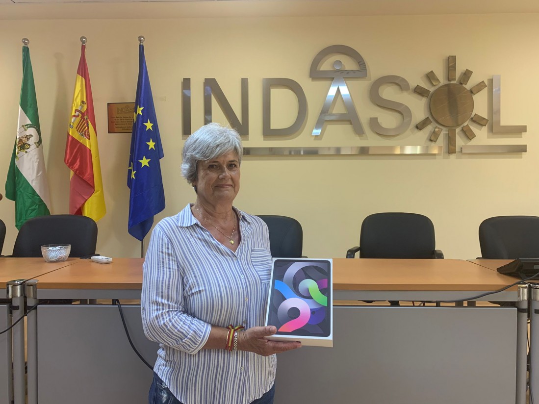 Emilia Escobar, primera ganadora de un Ipad Air con la campaña de Nunhems