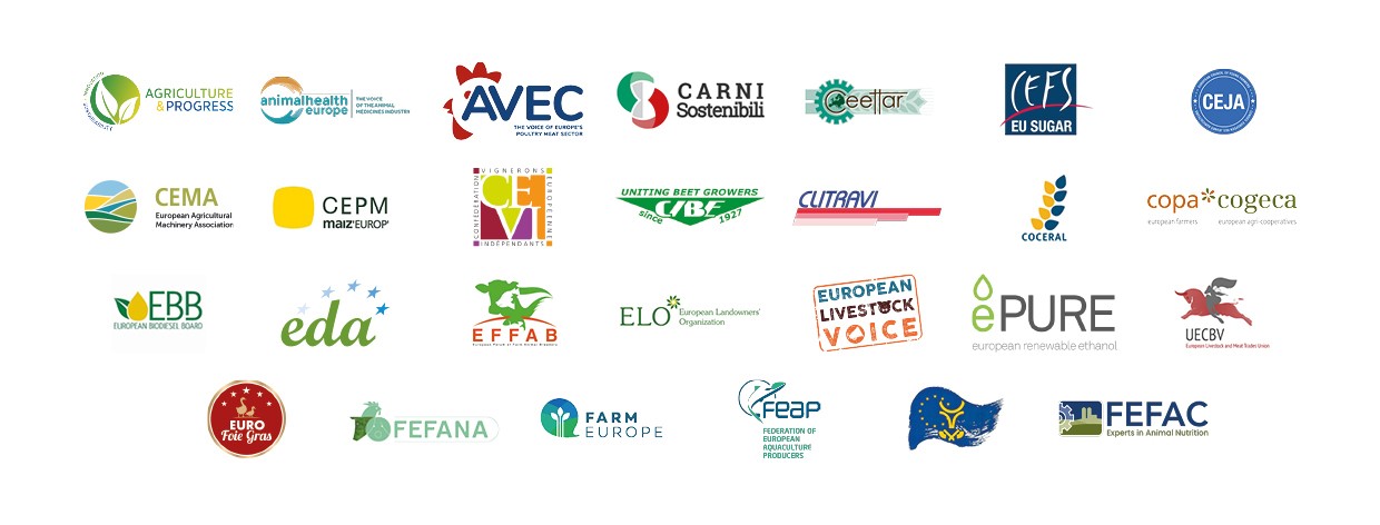 Organizaciones europeas de la cadena agroalimentaria alertan de la insostenibilidad de la Estrategia “De la granja a la mesa”