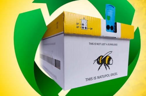 Las colmenas Natupol de Koppert ahora incluyen un 85% de materiales reciclados y renovables