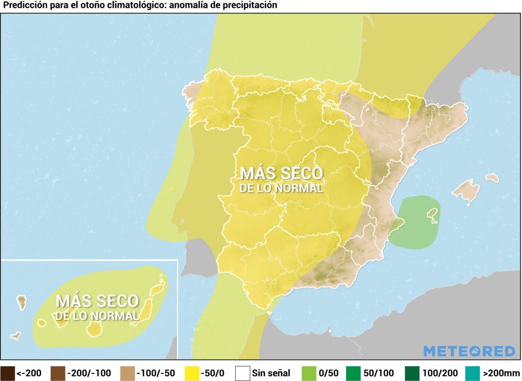 Otoño 2021: un trimestre más cálido de lo normal, según el pronóstico de Meteored