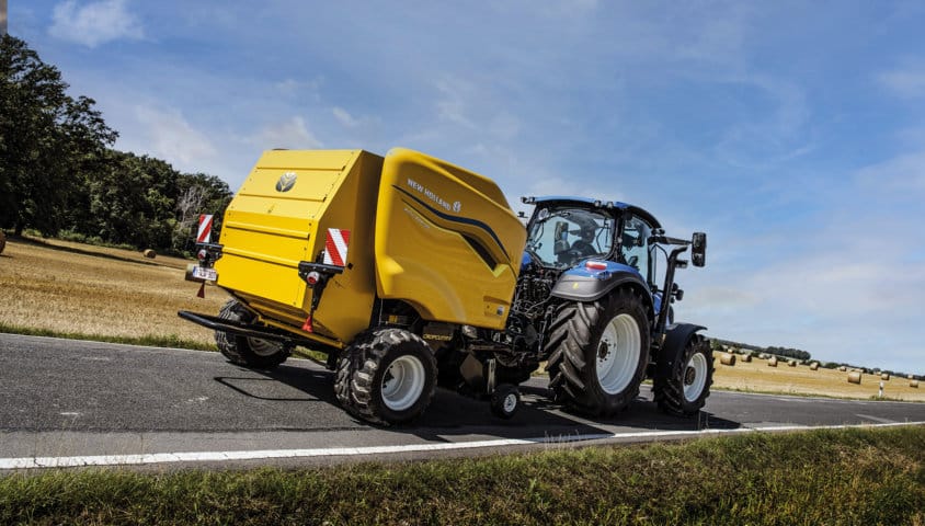 Nueva rotoempacadora de cámara fija New Holland Roll-Bar 125