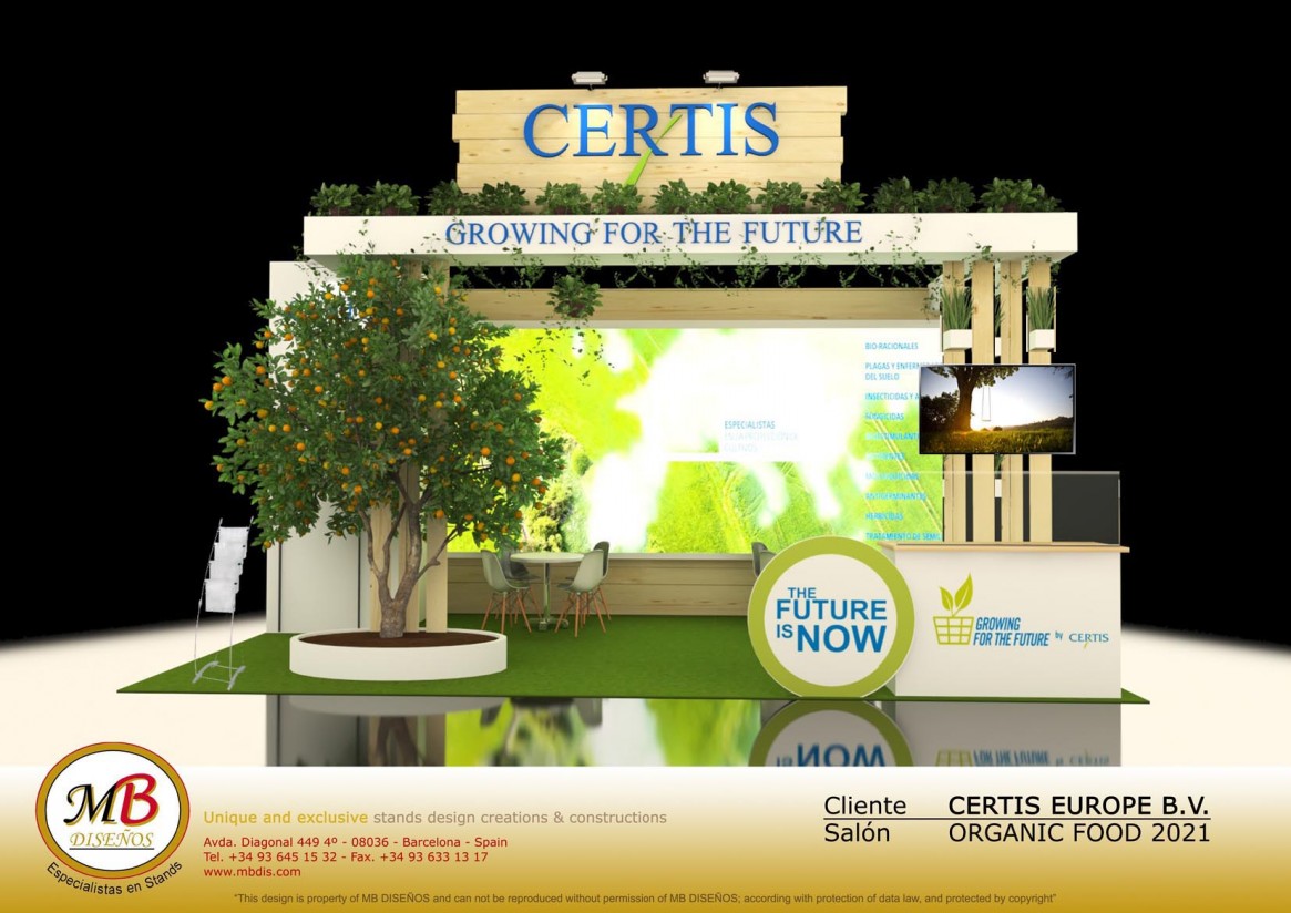 Certis presentará su proyecto Growing For The Future en Organic Food Iberia 2021