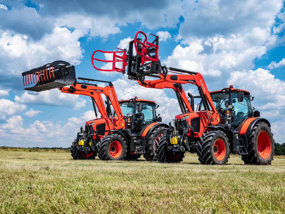 Kubota anuncia una asociación OEM con el fabricante francés de palas frontales MX