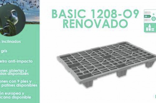 Naeco renueva su gama de palets BASIC más ligera 