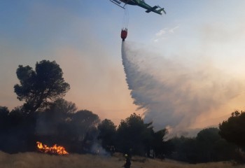 España alcanza casi 350.000 hectáreas quemadas, según estimaciones de Copernicus