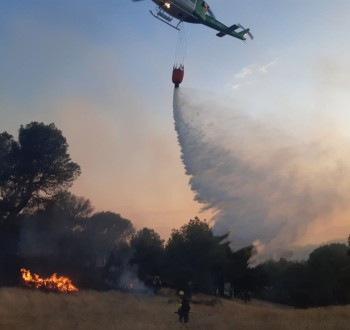España alcanza casi 350.000 hectáreas quemadas, según estimaciones de Copernicus