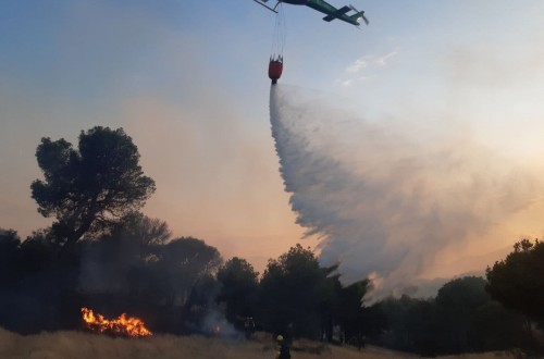 España alcanza casi 350.000 hectáreas quemadas, según estimaciones de Copernicus