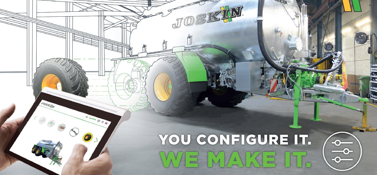 Joskin amplía su configurador online con más gamas de producto