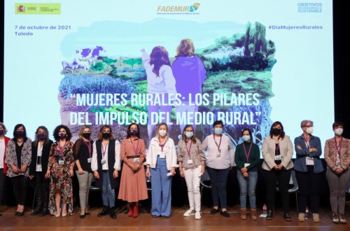 Quinientas mujeres rurales dan visibilidad en Toledo a sus problemas cotidianos