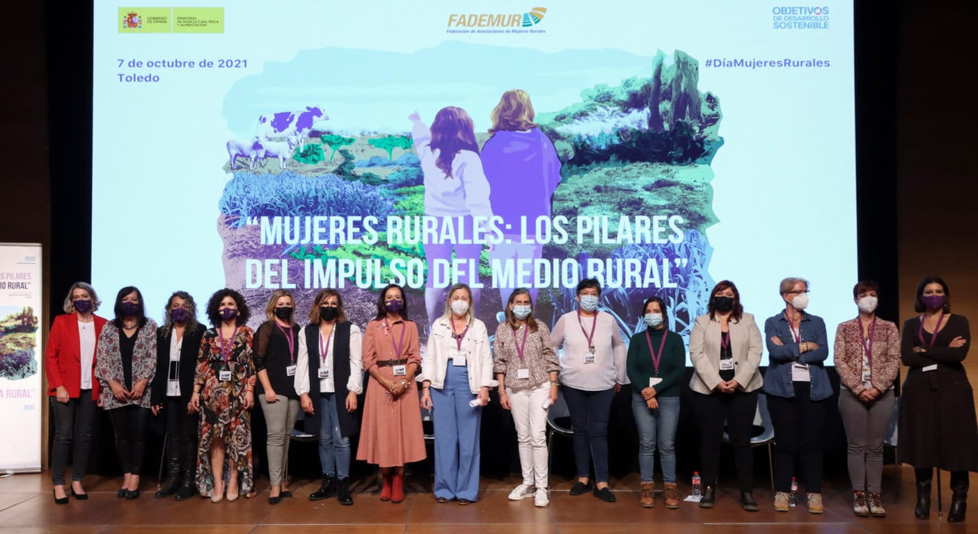 Quinientas mujeres rurales dan visibilidad en Toledo a sus problemas cotidianos