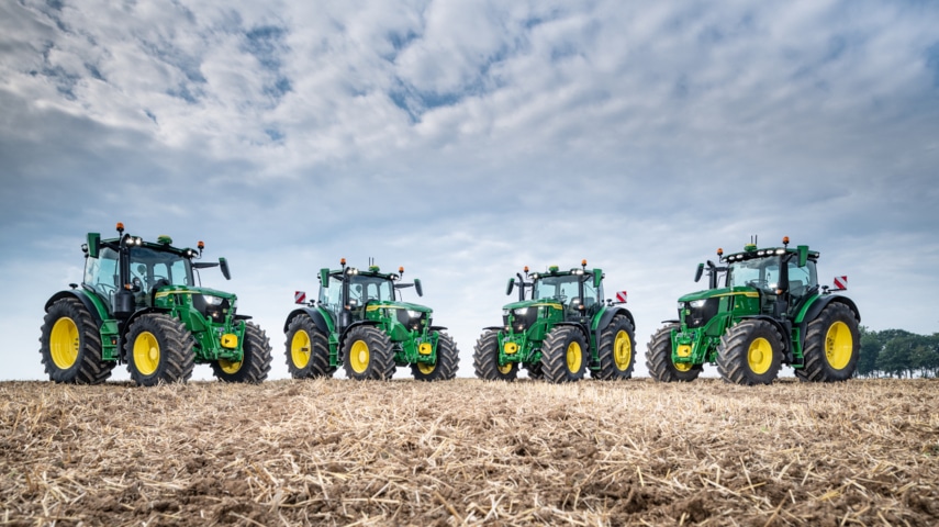 John Deere presenta la nueva serie de tractores 6R a la que incorpora cuatro modelos