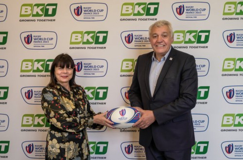 BKT, proveedor oficial de neumáticos para la Copa del Mundo de Rugby Francia 2023
