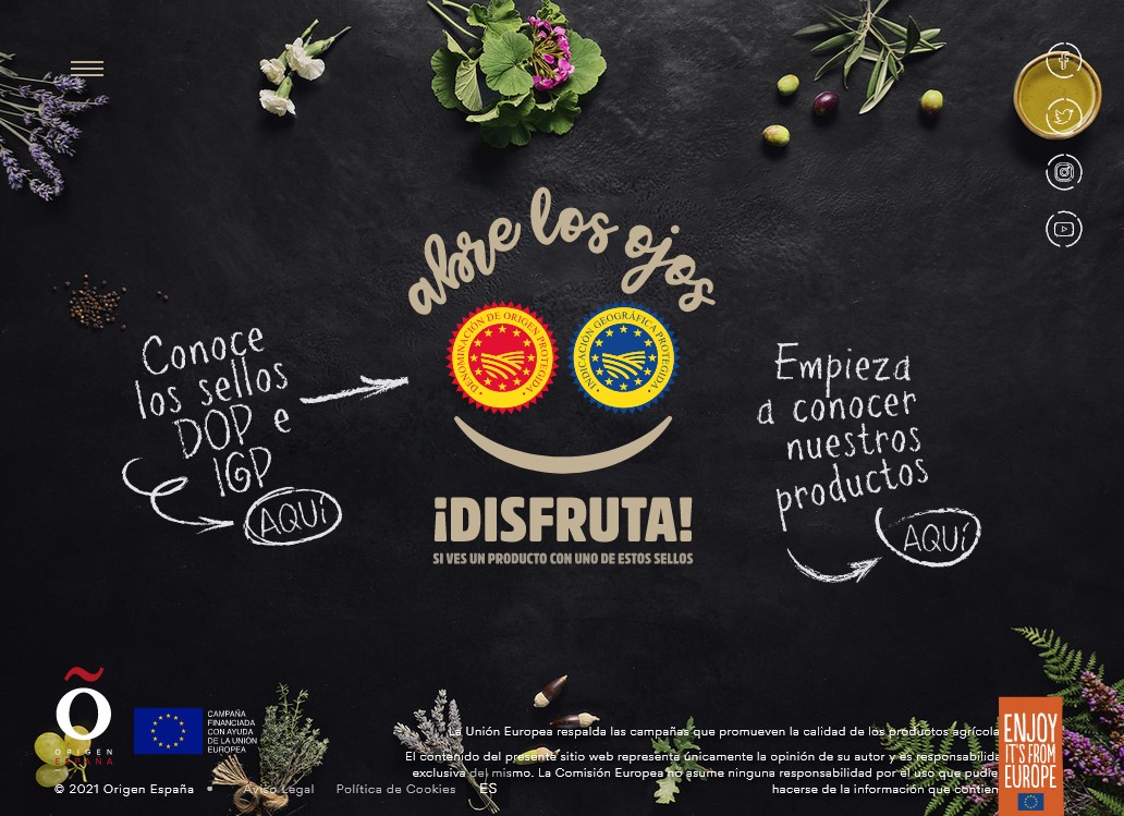 La campaña europea “Abre los ojos ¡Disfruta!” de ORIGEN ESPAÑA estará presente en sus XII Jornadas Técnicas