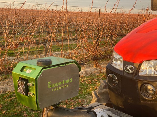 Kubota invierte en la compañía estadounidense de tecnología agrícola Bloomfield Robotics