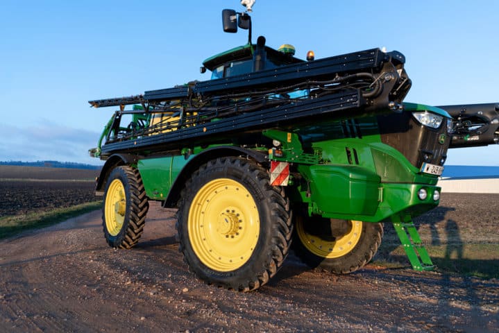 Nueva gama de neumáticos de muy baja presión para pulverizadores autopropulsados Michelin Spraybib CFO