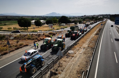 Los agricultores españoles generalizan sus protestas esta semana