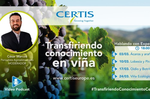 Certis estrena el ciclo de vídeo podcasts “Transfiriendo Conocimiento en Viña”