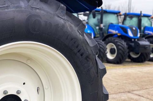 Las series T5, T6 y T7 de New Holland, ahora también con neumáticos Continental