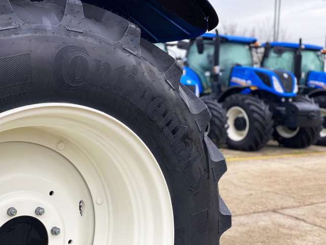 Las series T5, T6 y T7 de New Holland, ahora también con neumáticos Continental