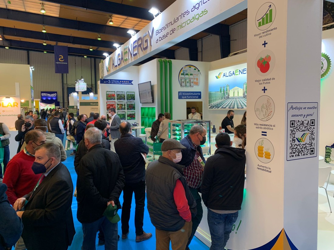 AlgaEnergy participó en Agroexpo con su gama de bioestimulantes de microalgas AgriAlgae