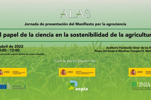 ALAS presenta su Manifiesto por la Agrociencia el próximo 5 de abril