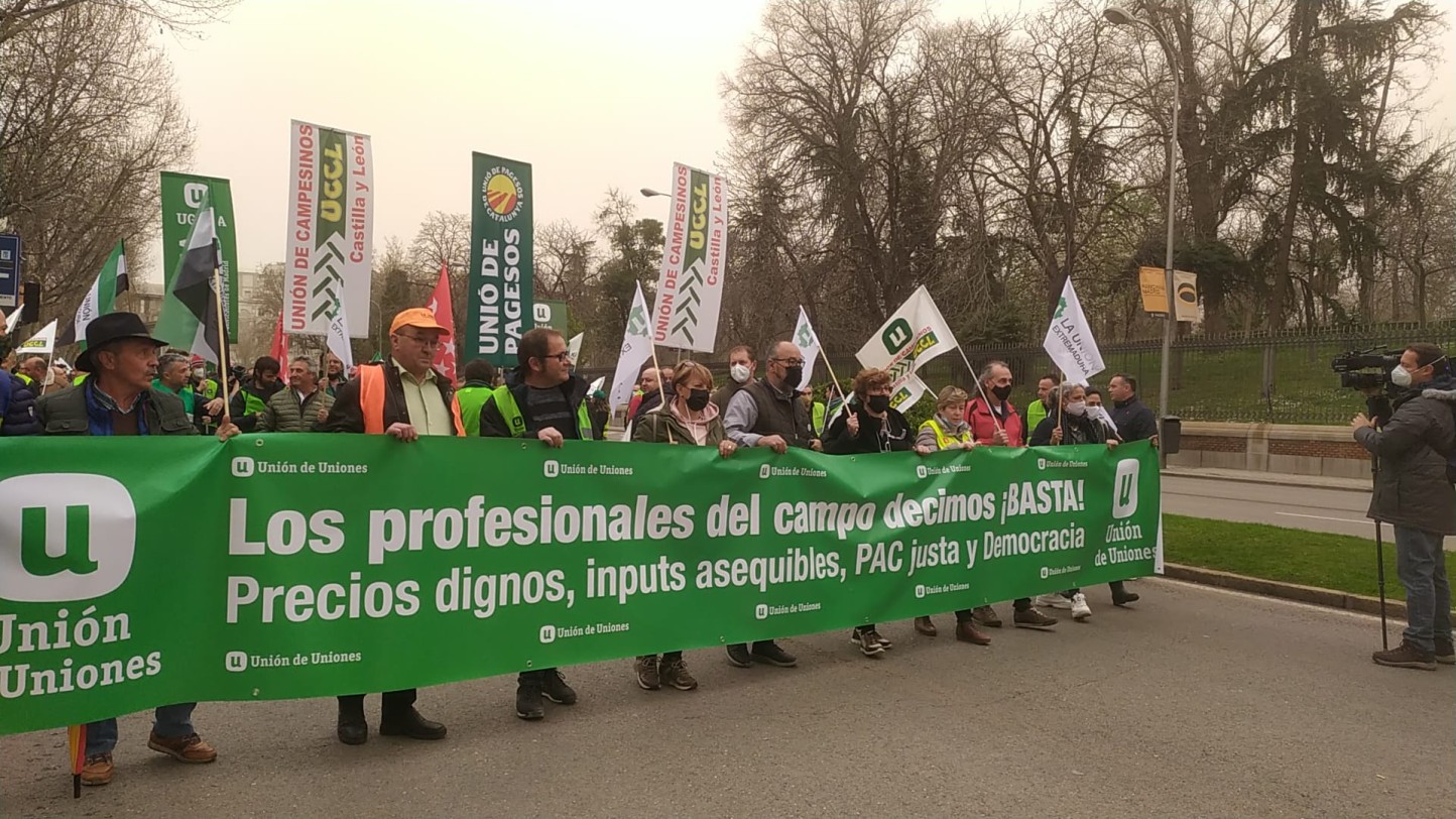 Asaja, Coag y Upa convocan manifestaciones este jueves en Ciudad Real, Huesca, Salamanca y Ávila