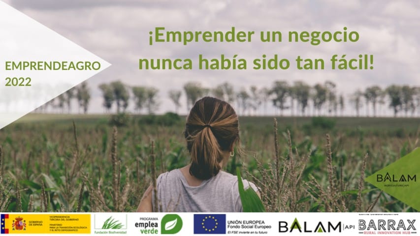 Emprendeagro 2022, un plan de formación para fomentar la creación de empresas verdes en el sector agrario