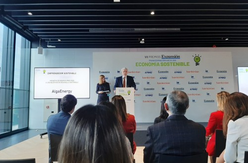 AlgaEnergy recibe el Premio Expansión por la Transformación hacia una Economía Sostenible