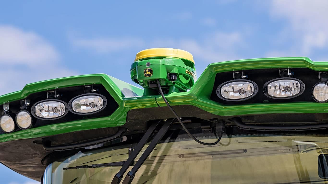 Nuevo receptor StarFire 7000 de John Deere con señal de corrección StarFire RTK