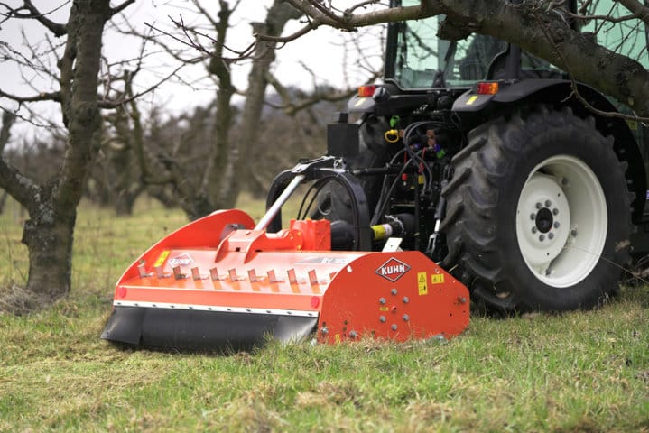 Nuevas gamas de trituradoras Kuhn de gran anchura para cultivos frutales