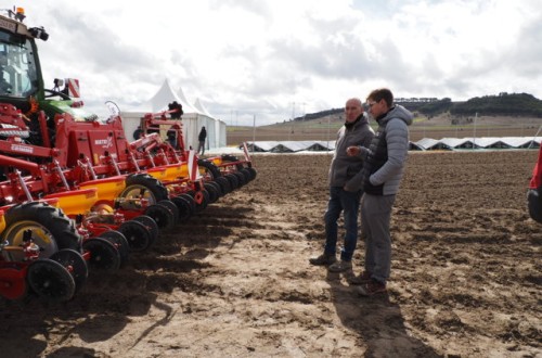 Grimme presenta su nueva sembradora de remolacha en Valladolid