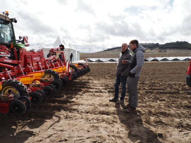 Grimme presenta su nueva sembradora de remolacha en Valladolid