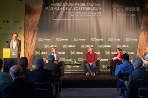 Nestlé analiza en un foro el papel de la agricultura regenerativa