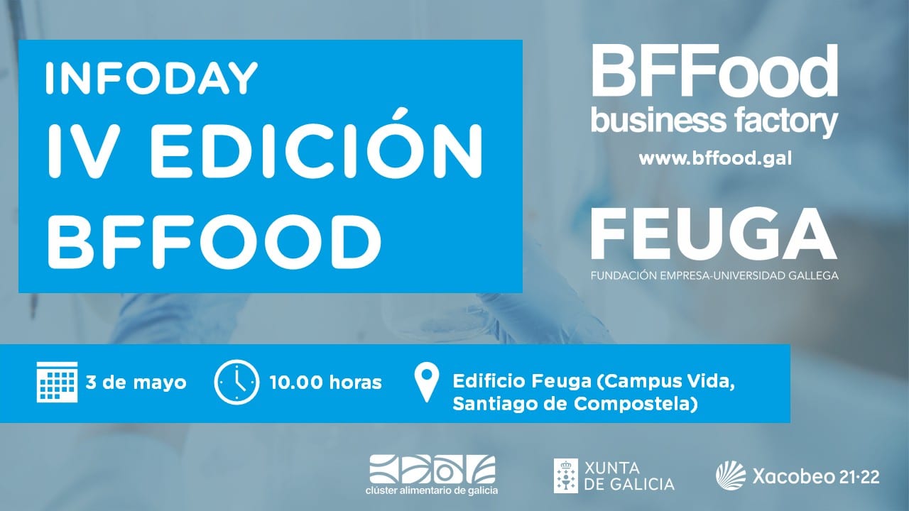 El Infoday de la IV edición de BFFood se celebrará en Santiago el próximo 3 de mayo