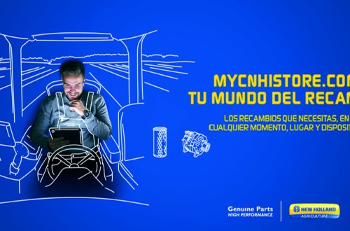 CNH Industrial lanza una nueva tienda online para la venta de sus recambios originales